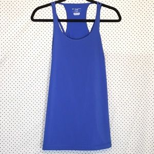 Tek Gear Large Top Royal Blue Racerback Stretch